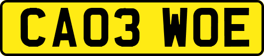 CA03WOE