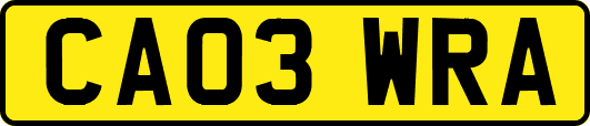 CA03WRA