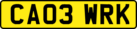 CA03WRK