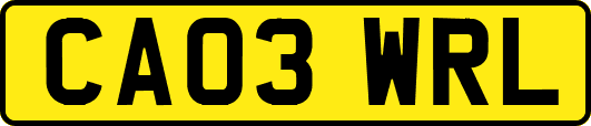 CA03WRL
