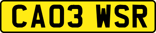 CA03WSR