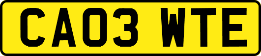 CA03WTE