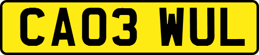 CA03WUL