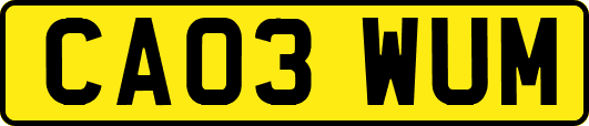 CA03WUM