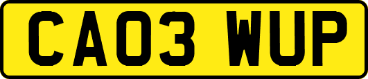 CA03WUP
