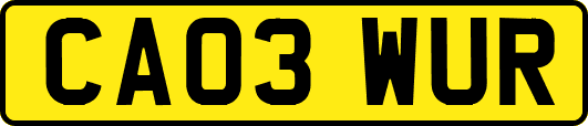 CA03WUR