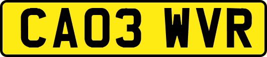 CA03WVR