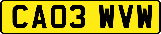 CA03WVW