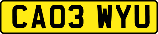 CA03WYU
