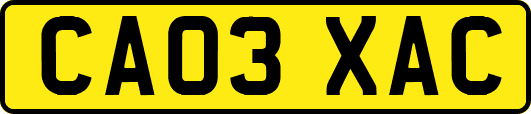 CA03XAC