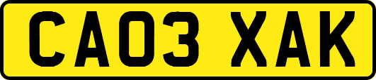 CA03XAK