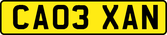CA03XAN
