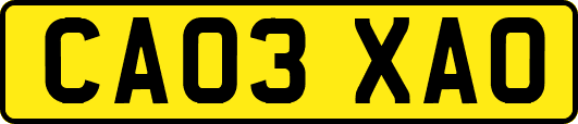 CA03XAO