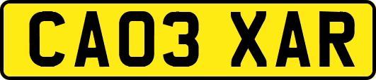 CA03XAR