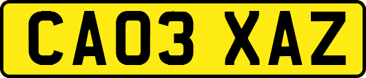 CA03XAZ