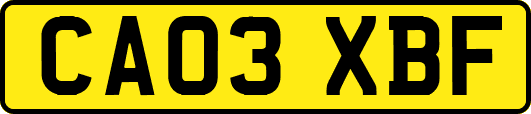 CA03XBF