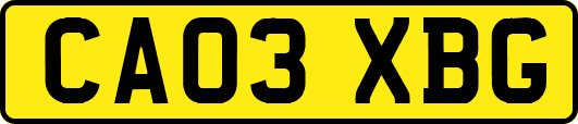 CA03XBG