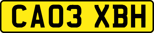 CA03XBH