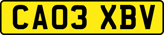 CA03XBV