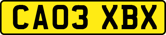 CA03XBX