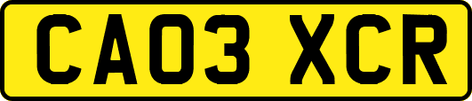 CA03XCR