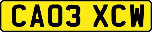 CA03XCW