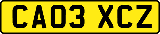 CA03XCZ