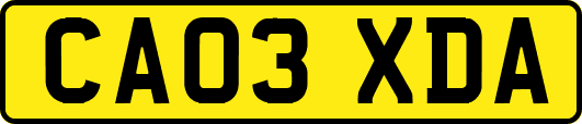 CA03XDA