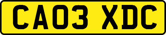 CA03XDC