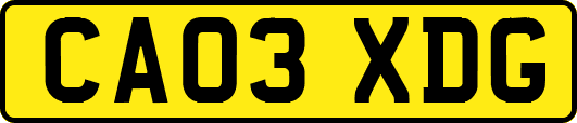 CA03XDG