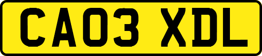 CA03XDL
