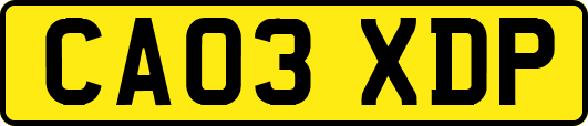 CA03XDP