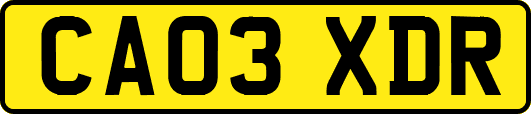 CA03XDR