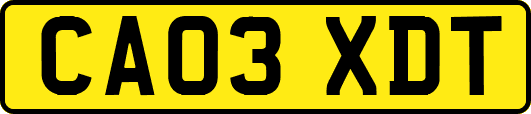 CA03XDT