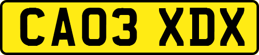 CA03XDX