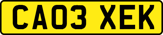CA03XEK