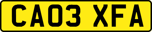 CA03XFA
