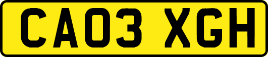 CA03XGH