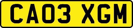 CA03XGM