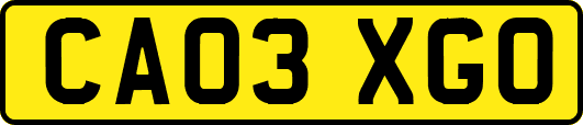 CA03XGO