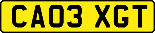 CA03XGT