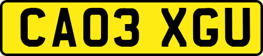 CA03XGU