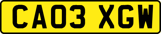 CA03XGW