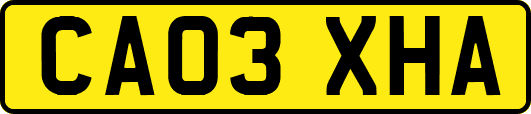 CA03XHA