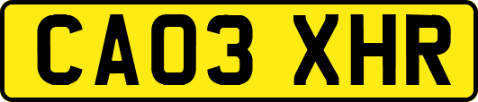 CA03XHR