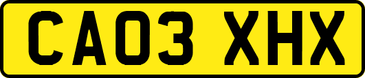 CA03XHX