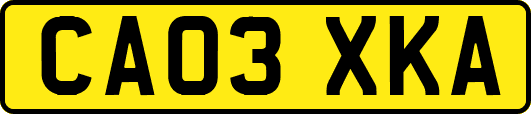 CA03XKA