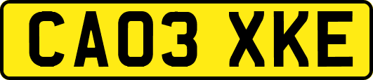 CA03XKE