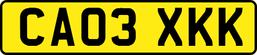 CA03XKK