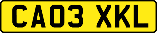 CA03XKL